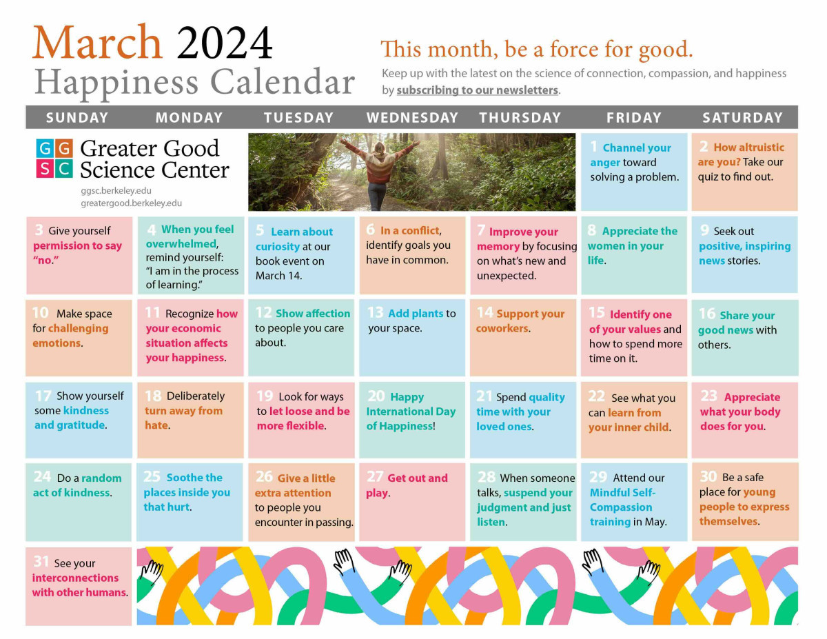 Your Happiness Calendar for March 2024 your-happiness-calendar-for-march-2024