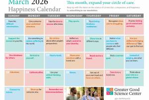 Your Happiness Calendar for March 2026