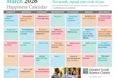 Your Happiness Calendar for March 2026