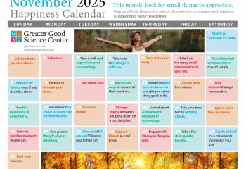 Your Happiness Calendar for November 2025