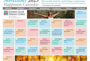 Your Happiness Calendar for November 2025