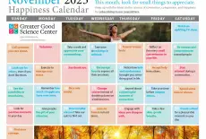 Your Happiness Calendar for November 2025