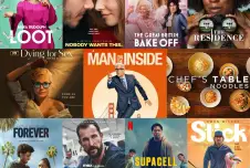 Posters for the 11 TV series selected as 2025 Greater Goodies