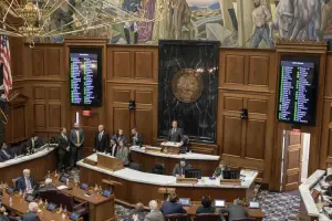 Floor of the House of Representatives in Indiana